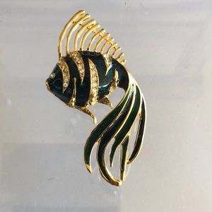 Vintage Fish Brooch